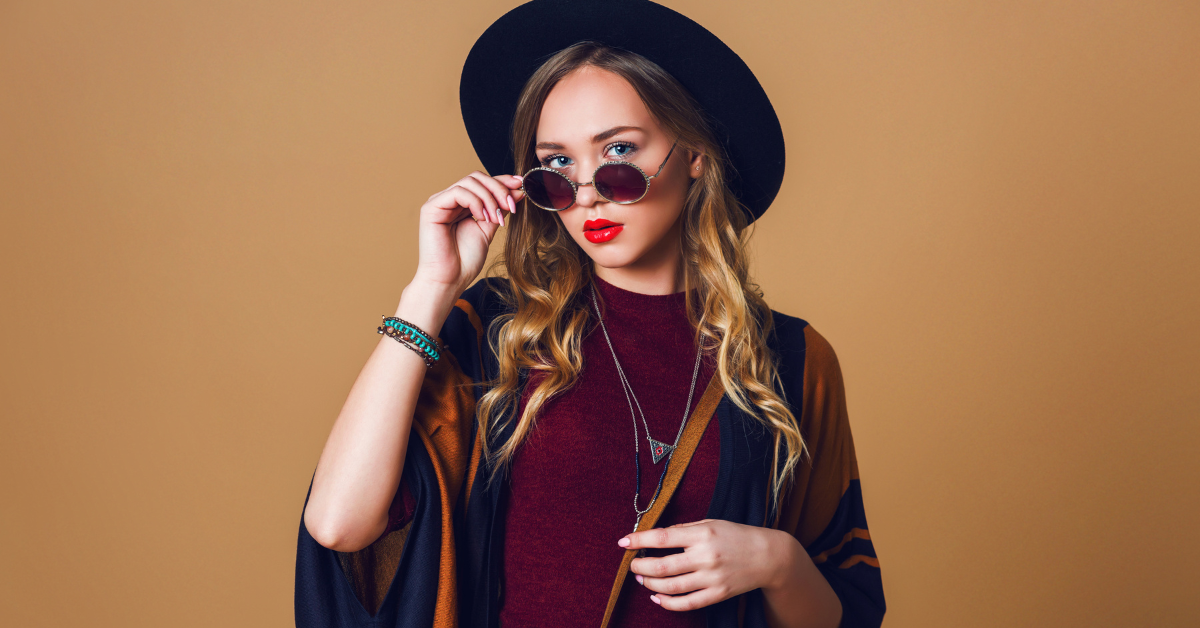 Brown and Gold Traditional Silk Saree Sale Facebook Ad